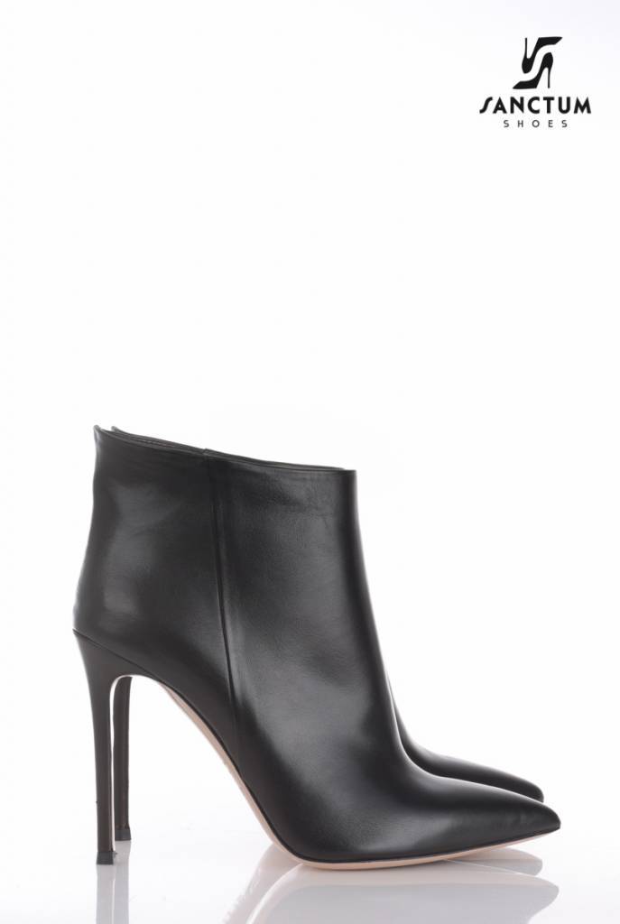 ankle boots thin heel