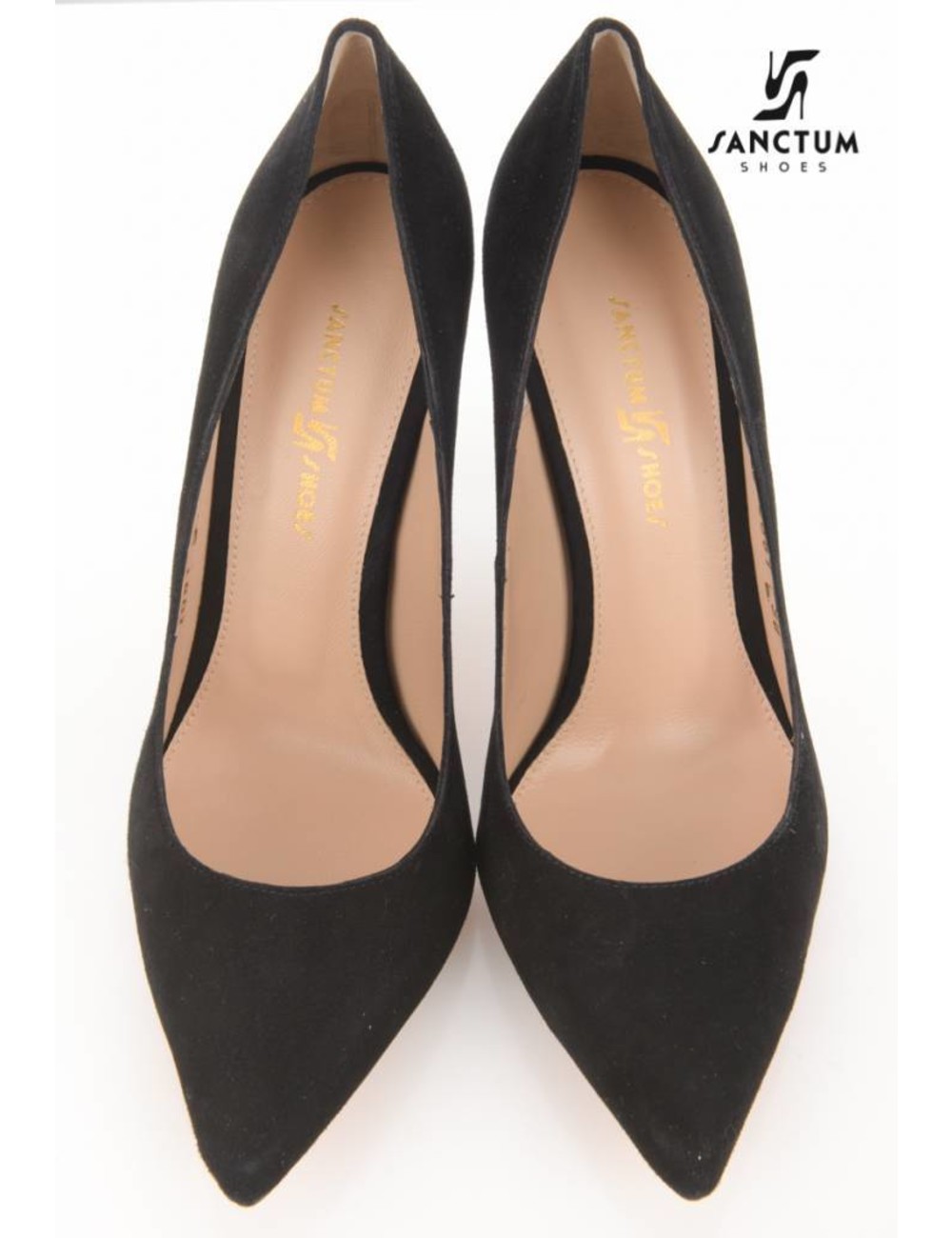 Sanctum Italian suede pumps with thin heels-OUTLET