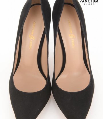 Sanctum Italian suede pumps with thin heels-OUTLET