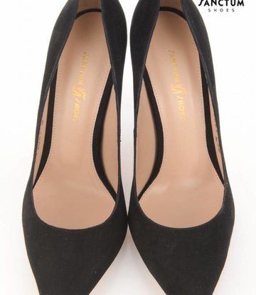 Sanctum Shoes Italian suede pumps with thin heels-OUTLET