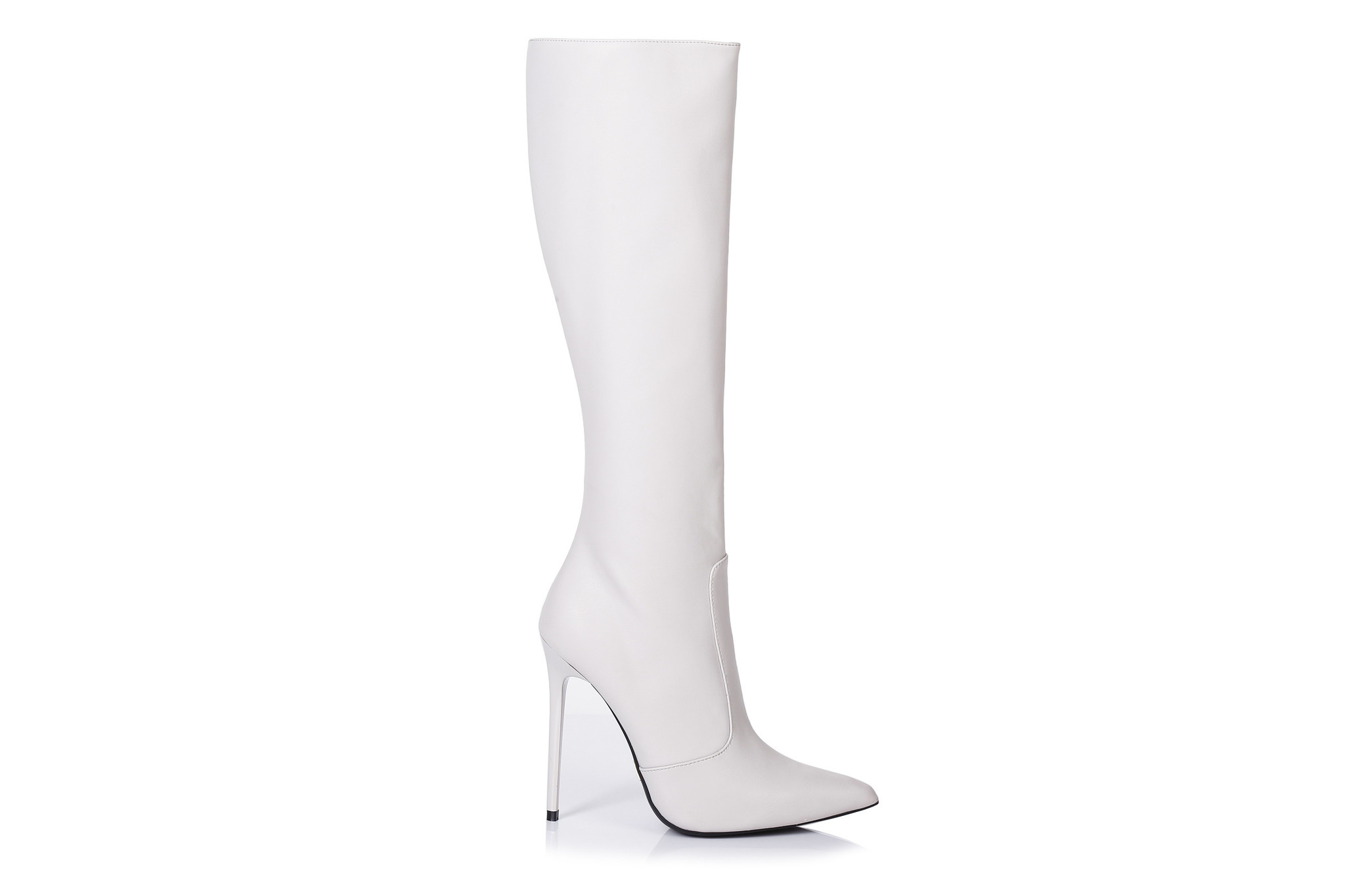 Giaro ZIRA LIGHT GREY KNEE BOOTS Bootilicious style - Shoebidoo Shoes ...