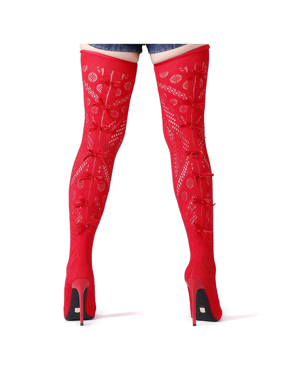 Giaro SARAFINA | RED  | THIGH BOOTS | Italian Style