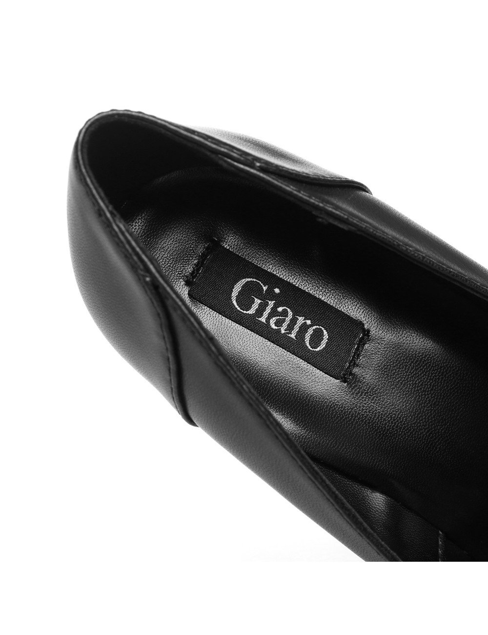 Giaro Black  Giaro "Profile" platform pumps