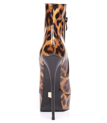 Giaro Shiny Leopard Giaro "Galana" ankle boots