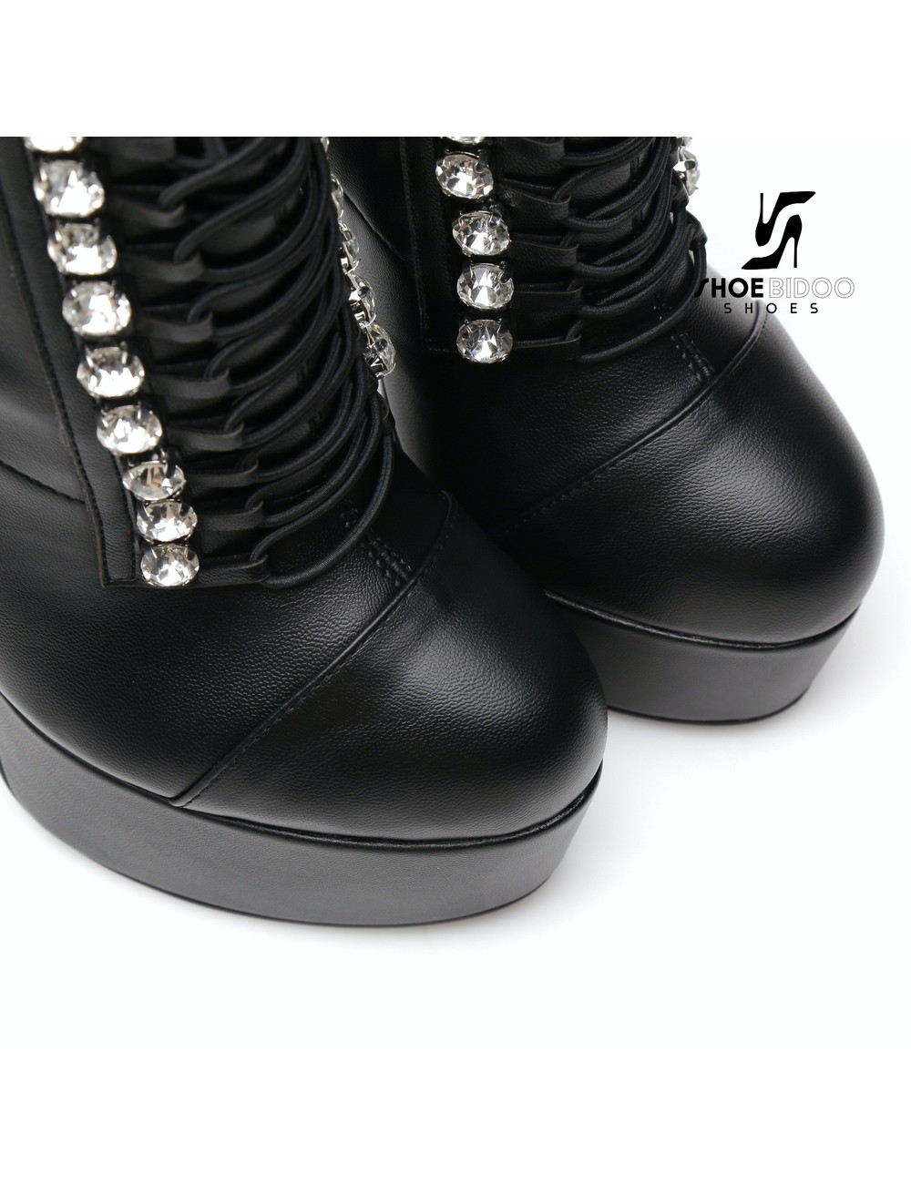 Giaro Black Lace-up Giaro "DAISIE" ankle boots