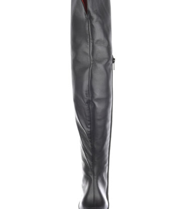 Sanctum Shoes Hoge Italiaanse dijlaarzen ISIS met platform hakken in echt leer