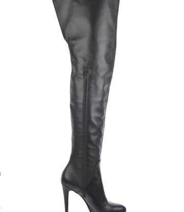 Sanctum High Italian thigh boots ISIS with platform heels in real leather