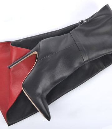 Sanctum High Italian crotch boots VESTA with stiletto heels in genuine leather