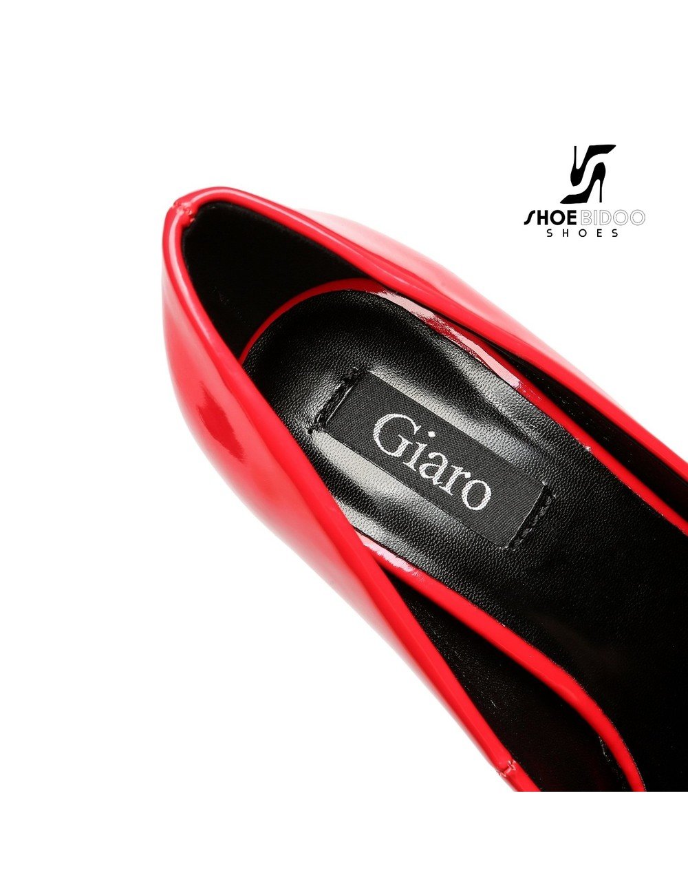 Giaro Giaro Platform pumpt SCANT in rotem Patent