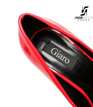 Giaro Giaro Platform pumpt SCANT in rotem Patent