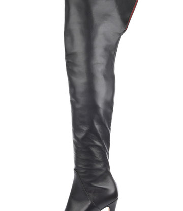 Sanctum Shoes Hoge Italiaanse dijlaarzen ISIS met platform hakken in echt leer