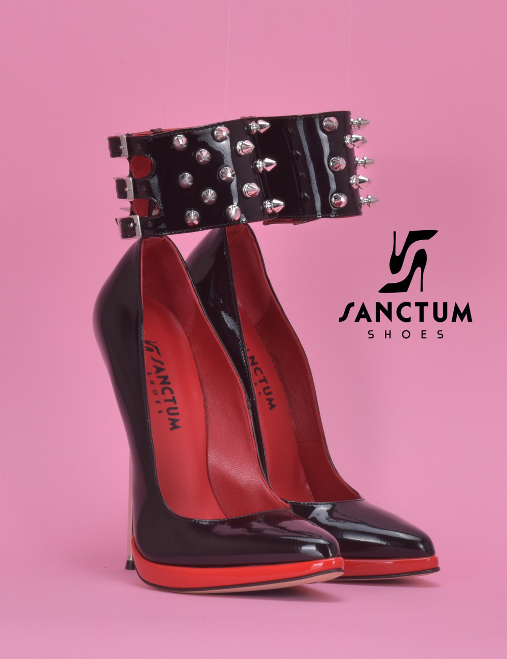 Sanctum Shoes Extreem hoge Italiaanse pumps FATALE met metalen naaldhakken