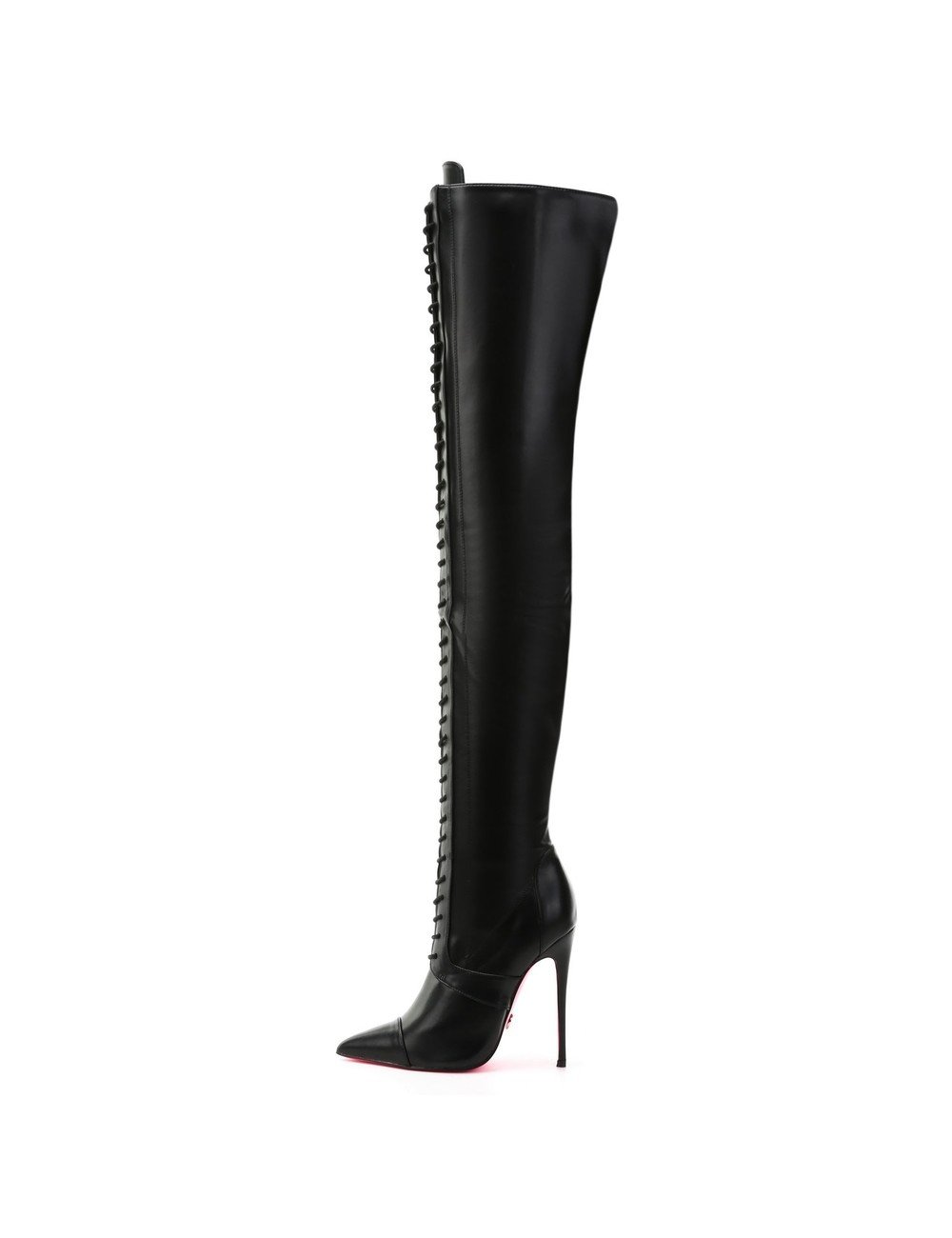 Giaro Giaro MASTER BLACK MATTE LACE THIGH BOOTS