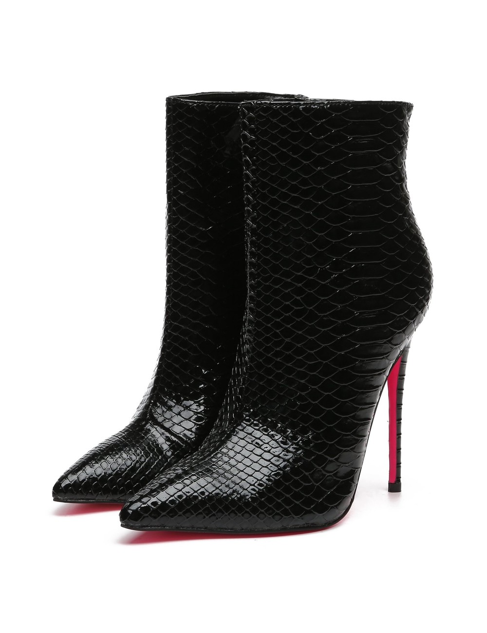 Giaro Giaro TALIA BLACK SNAKE STIEFELETTEN