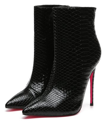 Giaro Giaro TALIA BLACK SNAKE STIEFELETTEN