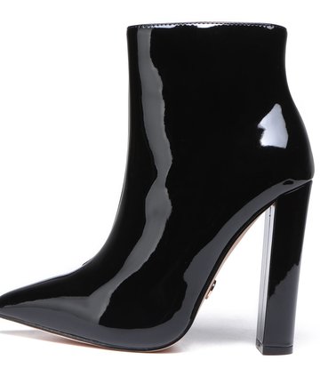 Giaro Giaro ALIA BLACK SHINY ANKLE BOOTS