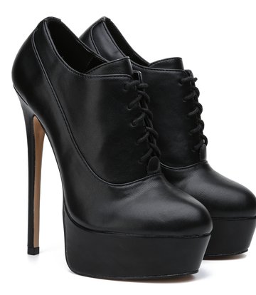 Giaro Giaro SASSY BLACK MATTE OXFORD PUMPS