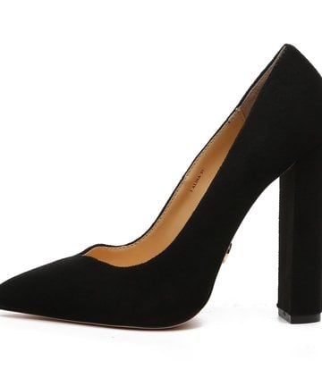 Giaro Giaro ALINA BLACK VELOUR PUMPS