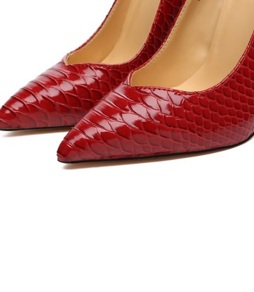 Giaro Giaro ALINA RED SNAKE PUMPS