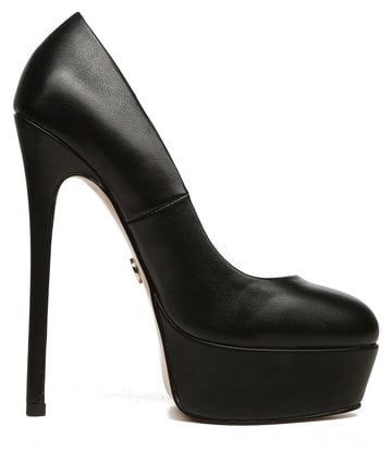 Giaro Giaro KIKI BLACK MATTE PLATFORM PUMPS