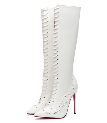 Giaro Giaro MILANA WHITE MATTE SCHNÜRSTIEFEL