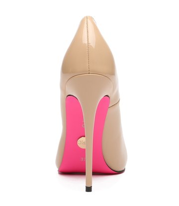 Giaro Giaro TAYA BEIGE SHINY PUMPS