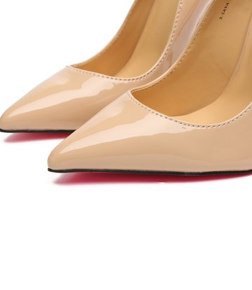 Giaro Giaro TAYA BEIGE SHINY PUMPS