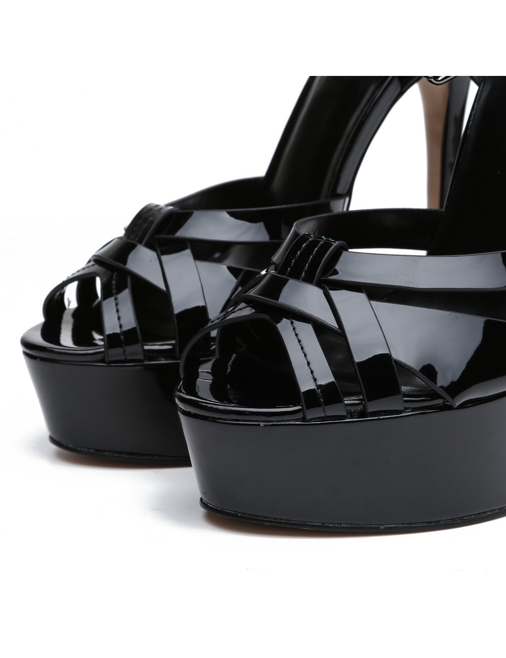 Giaro Giaro KORI BLACK SHINY SANDALEN