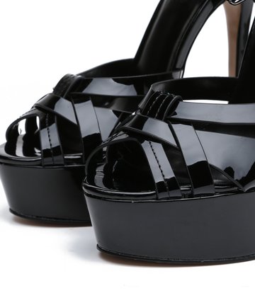 Giaro Giaro KORI BLACK SHINY SANDALS