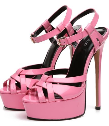 Giaro Giaro KORI FUCHSIA SHINY SANDALS