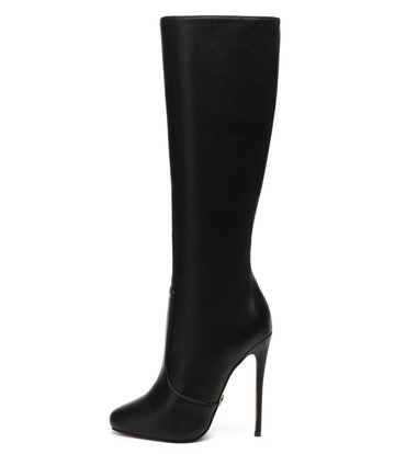 Giaro Giaro BRANDY BLACK MATTE KNEE BOOTS