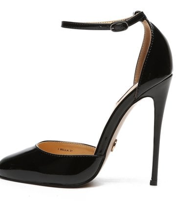 Giaro Giaro BELLA BLACK SHINY OPEN PUMPS