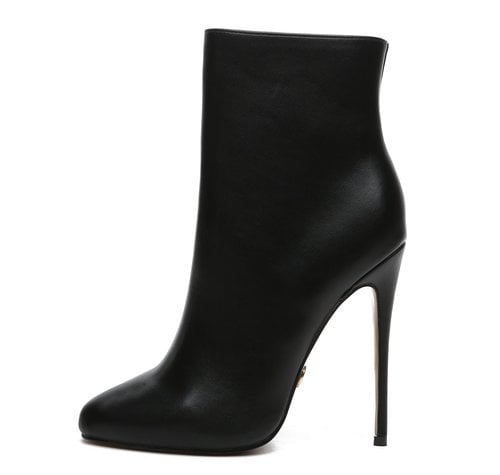 Giaro BOND BLACK MATTE ANKLE BOOTS