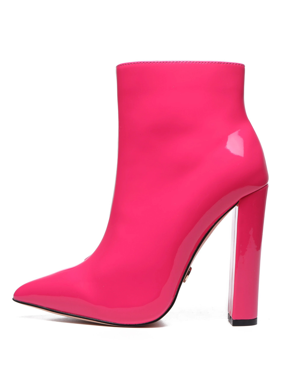 Giaro Giaro ALIA FUCHSIA SHINY ANKLE BOOTS