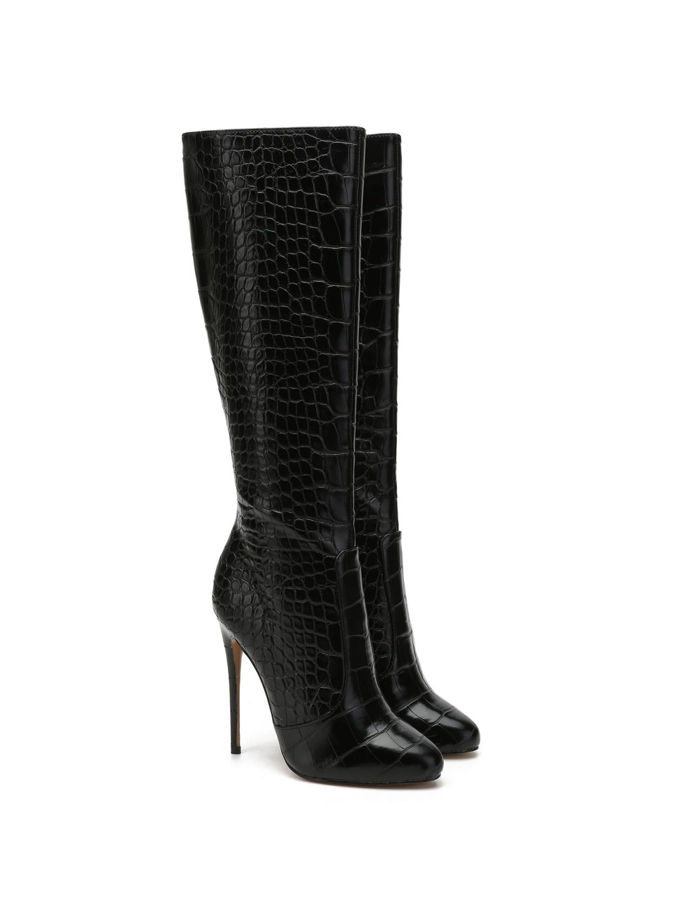 Giaro Giaro BRANDY SCHWARZE CROCK KNIESTIEFEL