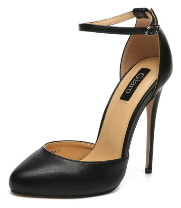 Giaro Giaro BELLA BLACK MATTE OPEN PUMPS