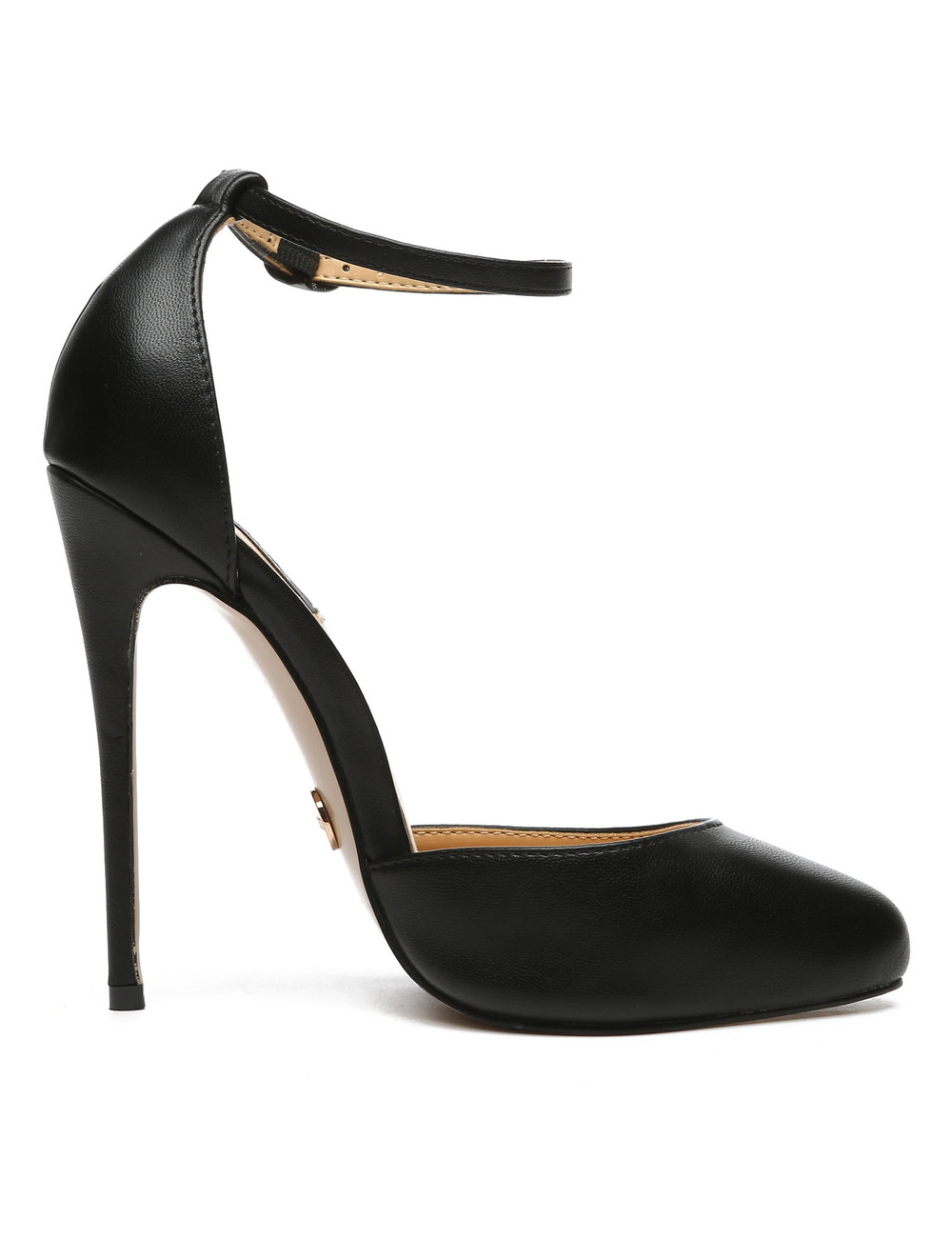 Giaro BELLA BLACK MATTE OPEN PUMPS - Shoebidoo Shoes | Giaro high heels