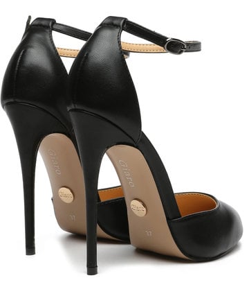 Giaro Giaro BELLA BLACK MATTE OPEN PUMPS