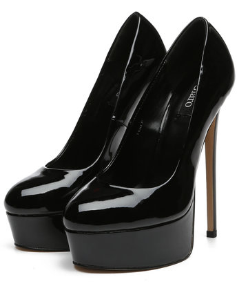 Giaro Giaro KIKI BLACK SHINY PLATFORM PUMPS