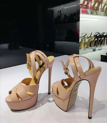 Giaro Giaro KROSS NUDE MATTE SANDALS