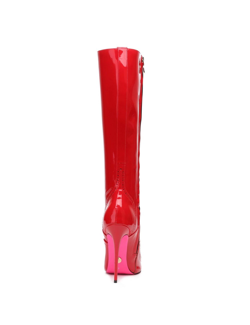 Giaro MILANA RED SHINY RIDING BOOTS - Shoebidoo Shoes | Giaro high heels