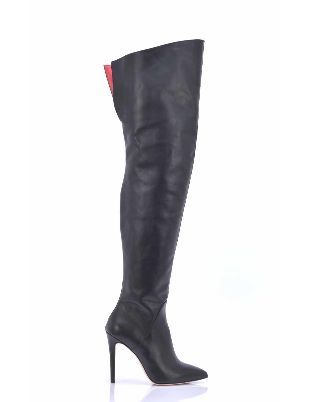 Sanctum Shoes High Italian thigh boots VESTA with 10cm stiletto heels in genuine leather