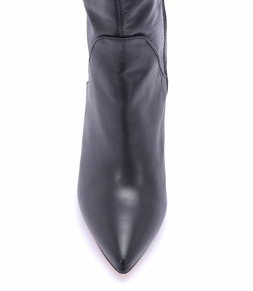 Sanctum Hoher italienischer Overknee-Stiefel VESTA mit 10cm Pfennigabsatz aus echtem Leder