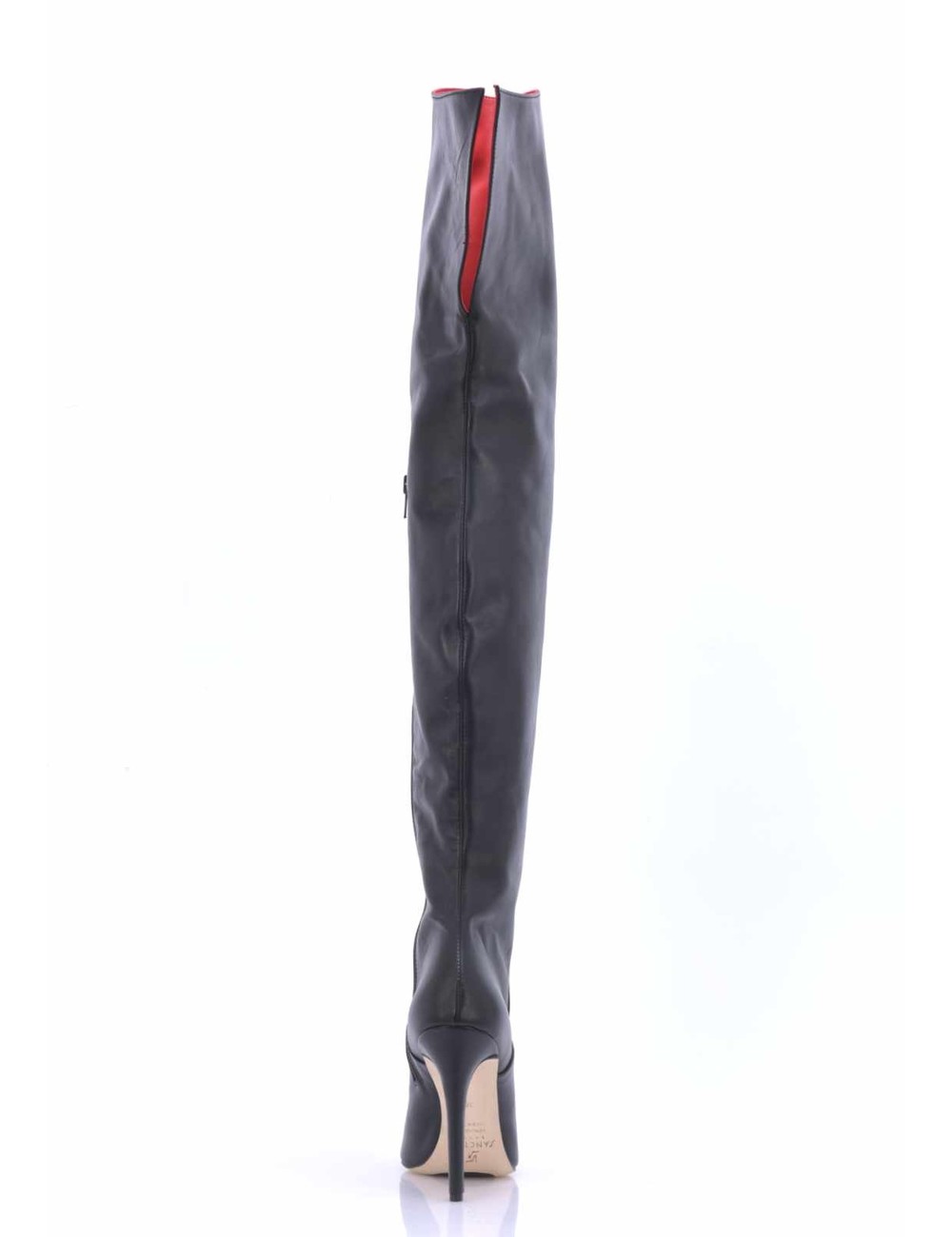 Sanctum Shoes Hoge Italiaanse dijlaarzen VESTA met naaldhakken van 10 cm van echt leer
