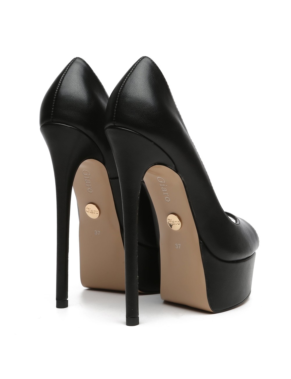 Giaro KIANNI BLACK MATTE - Shoebidoo Shoes | Giaro high heels