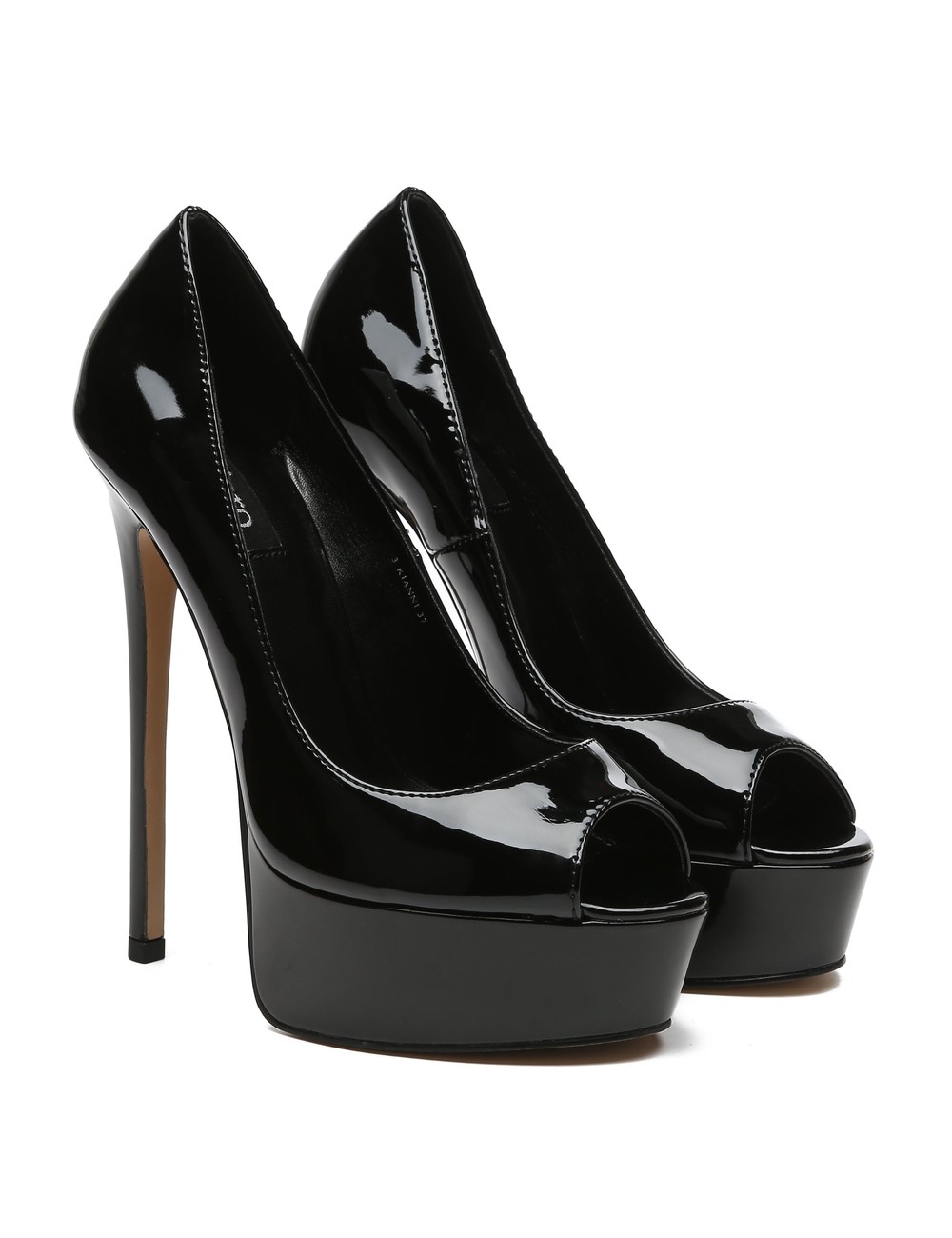 Giaro KIANNI BLACK SHINY - Shoebidoo Shoes | Giaro high heels