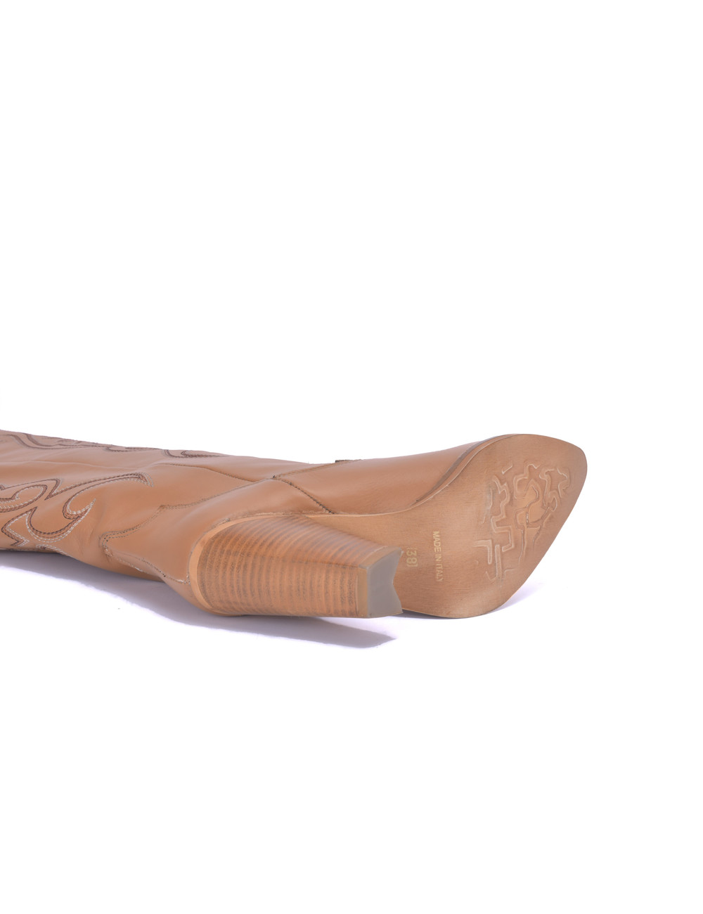 Sanctum Shoes Brown leather Cardinale cowboy boots