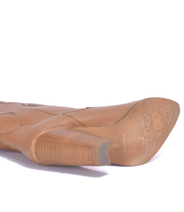 Sanctum Shoes Brown leather Cardinale cowboy boots