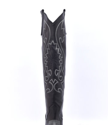 Sanctum Shoes Leather Cardinale high heel cowboy boots
