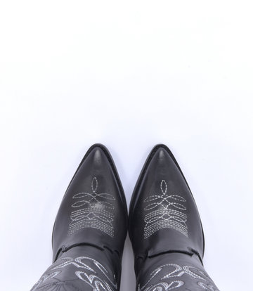 Sanctum Shoes Braune leder High Heel Cowboystiefel  Cardinale